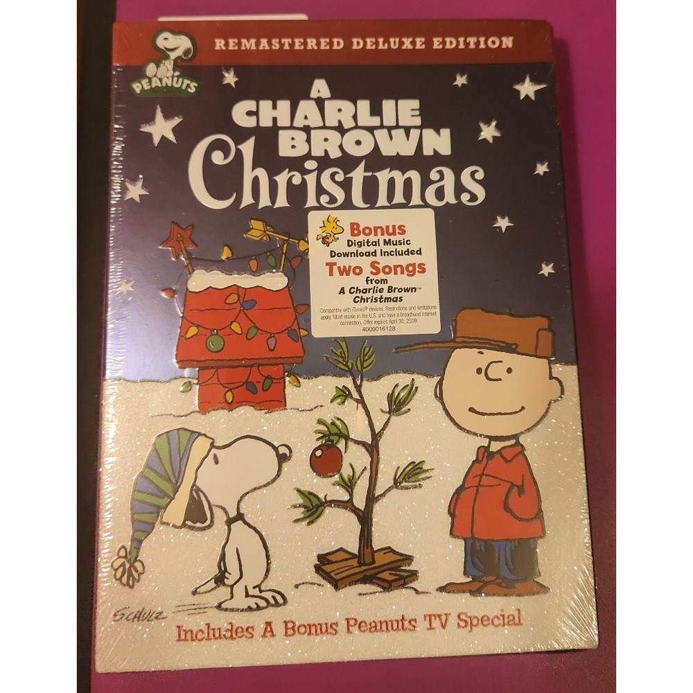 A Charlie Brown Christmas deluxe edition dvd new sealed